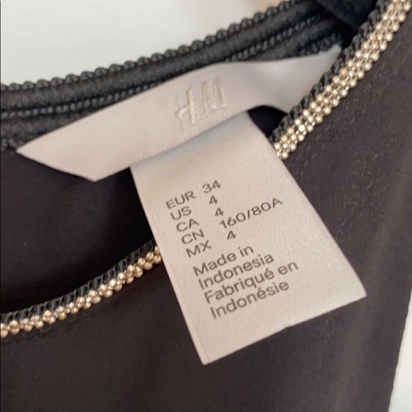 H&M Black Asymmetrical Dress - Picture 6 of 7